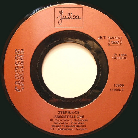 Stephanie (2) : Ouragan (7", Single)
