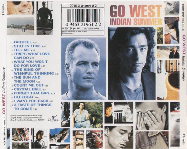 Go West : Indian Summer (CD, Album)