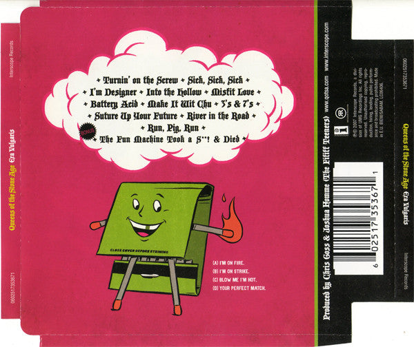 Queens Of The Stone Age : Era Vulgaris (CD, Album, Sup)