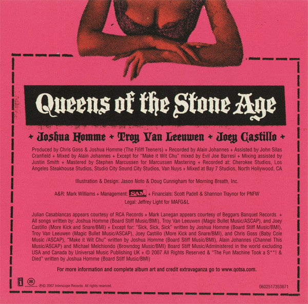 Queens Of The Stone Age : Era Vulgaris (CD, Album, Sup)