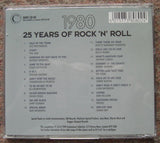 Various : 25 Years Of Rock 'N' Roll 1980 (CD, Comp, RE)
