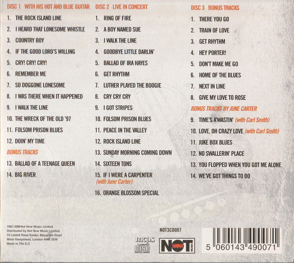 Johnny Cash : Greatest Hits (3xCD, Comp)