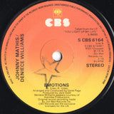 Johnny Mathis / Deniece Williams : Too Much, Too Little, Too Late (7", Single)