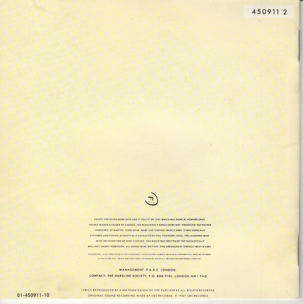 Terence Trent D'Arby : Introducing The Hardline According To Terence Trent D'Arby (CD, Album)