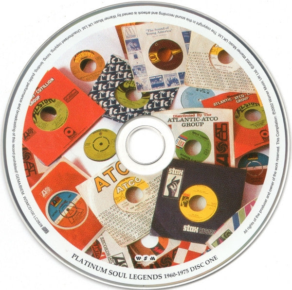 Various : Platinum Soul Legends - 1960-1975 (3xCD, Comp)
