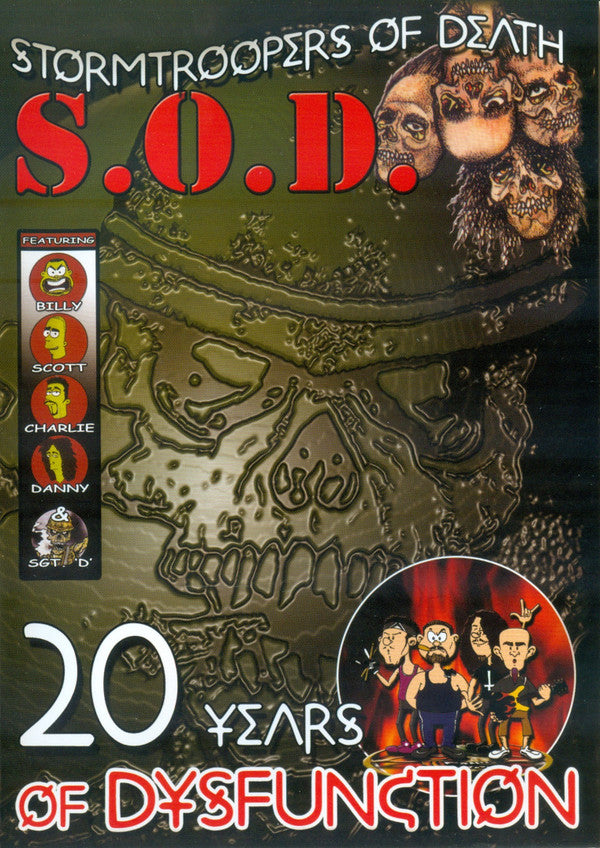 Stormtroopers Of Death : 20 Years Of Dysfunction (DVD-V, NTSC + CD)