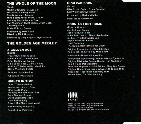 The Waterboys : The Whole Of The Moon (CD, Single)