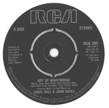 Daryl Hall & John Oates : One On One (7", Single)