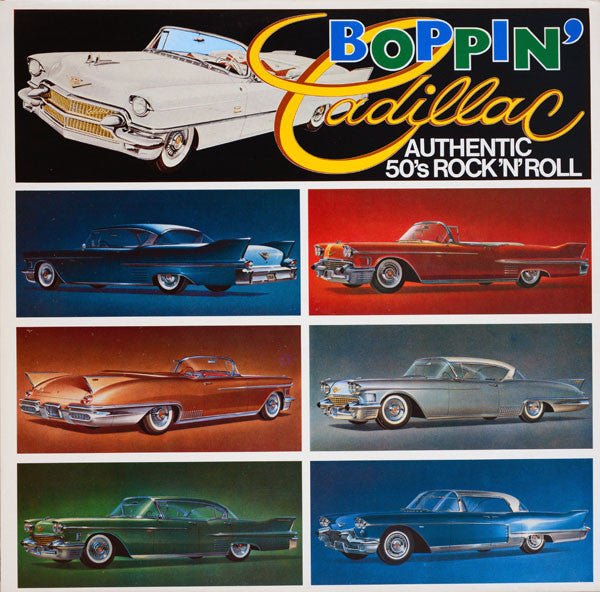 Various : Boppin' Cadillac - Authentic 50's Rock'N'Roll (LP, Comp, Unofficial, Bei)