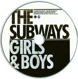 The Subways : Girls & Boys (CDr, Single, Promo, Car)