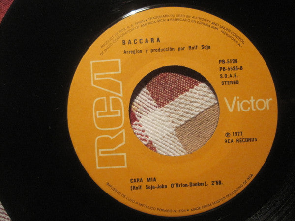 Baccara : Yes Sir, I Can Boogie / Cara Mia (7", Single)