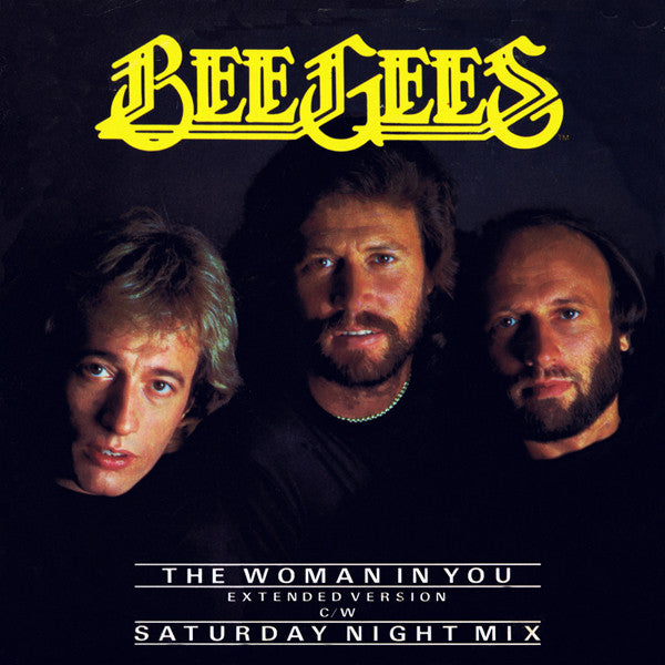 Bee Gees : The Woman In You (Extended Version) / Saturday Night Mix (12", Single)