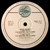 Jackie Wilson : Reet Petite (The Sweetest Girl In Town) (12", Single, RE, P.R)