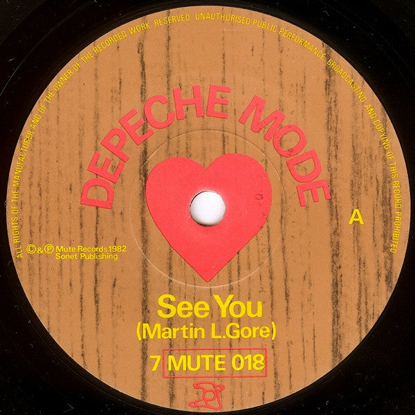 Depeche Mode - See You (7) (Very Good (VG)) - DaddyPop