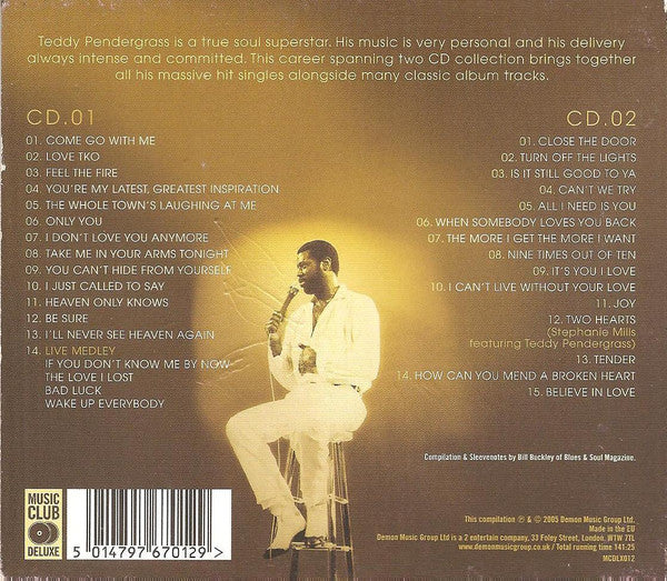 Teddy Pendergrass : Believe In Love (The Very Best Of) (2xCD, Comp)