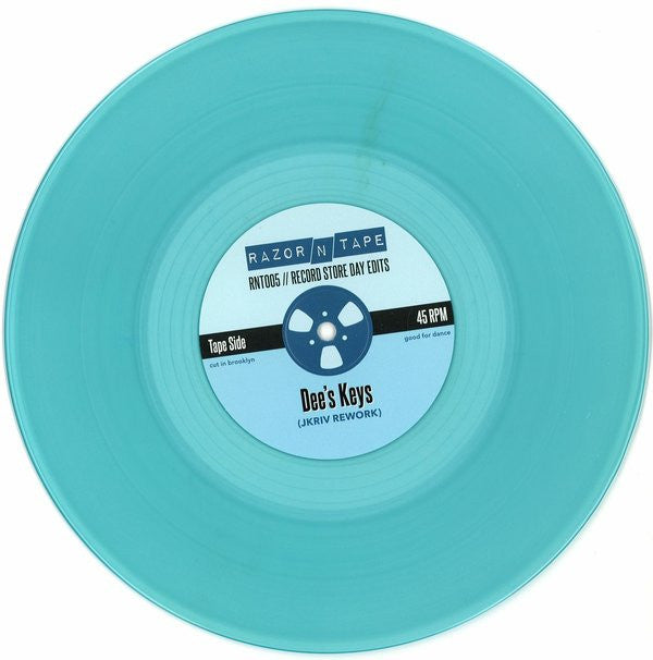 JKriv : Record Store Day Edits (10", RSD, Tra)