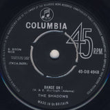 The Shadows : Dance On ! (7", Single, RP)