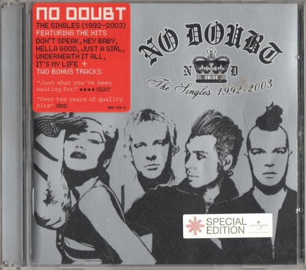 No Doubt : The Singles 1992 - 2003 (CD, Comp, S/Edition)