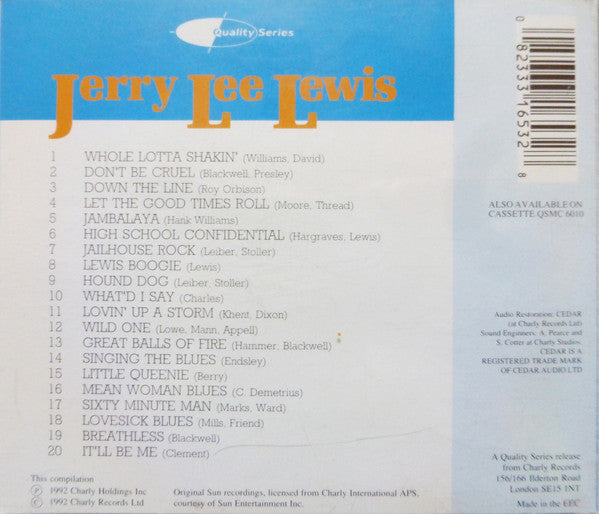 Jerry Lee Lewis : Whole Lotta Shakin' (CD, Comp)