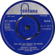 Johnny Mathis : You Set My Heart To Music  (7", Single)