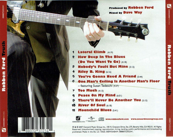 Robben Ford : Truth (CD, Album)