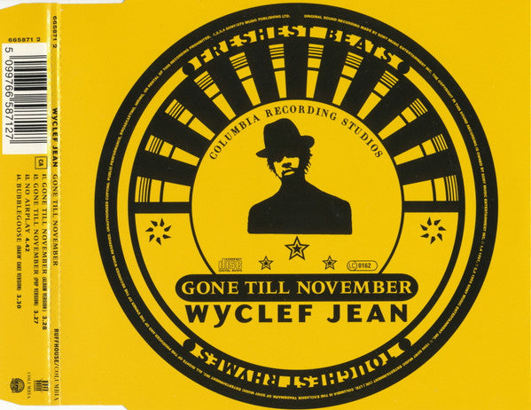 Wyclef Jean : Gone Till November (CD, Single)
