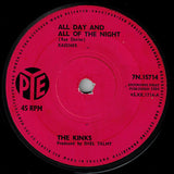 The Kinks : All Day And All Of The Night (7", Single, Sol)