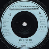 The Moments : Jack In The Box (7", Single, Sil)