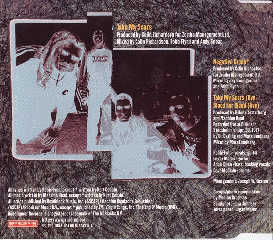 Machine Head - Take My Scars (CD) (Very Good Plus (VG)) - DaddyPop