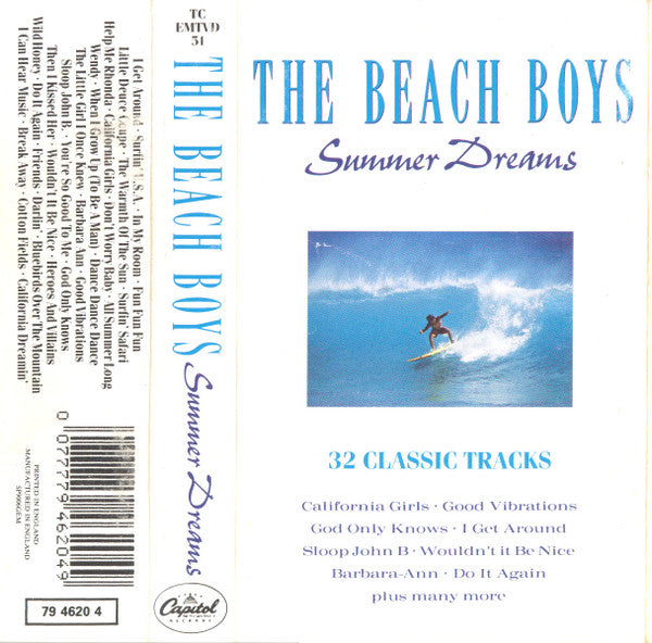 The Beach Boys : Summer Dreams: 32 Classic Tracks (Cass, Comp, Dol)
