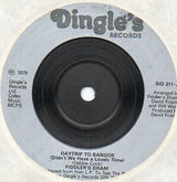 Fiddler's Dram : Daytrip To Bangor (Didn't We Have A Lovely Time) (7", Single, Sil)