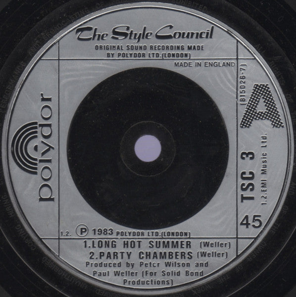 The Style Council : À Paris (7", EP, Single, Sil)