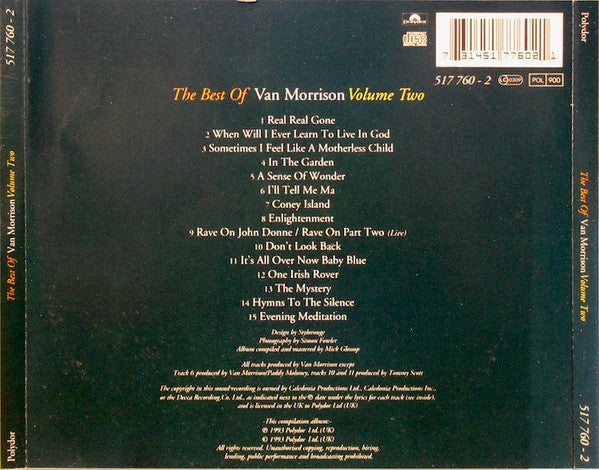 Van Morrison : The Best Of Van Morrison Volume Two (CD, Comp)
