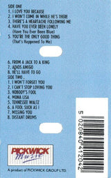 Jim Reeves : Remembering 16 Greatest Lovesongs (Cass, Comp)