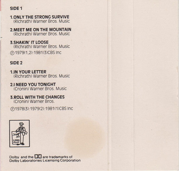 REO Speedwagon : REO Speedwagon (Cass, Album, Comp, Dol)