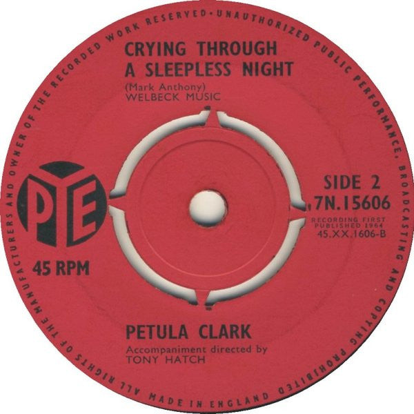 Petula Clark : Thank You (7", Single)
