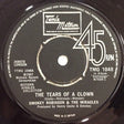 The Miracles : The Tears Of A Clown / The Tracks Of My Tears (7", Single)