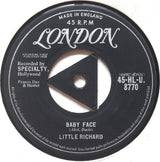 Little Richard : Baby Face (7", Single, Tri)