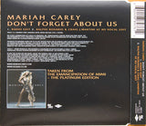 Mariah Carey : Don't Forget About Us  (CD, Single)