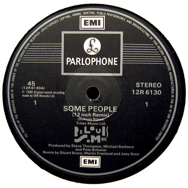 Belouis Some : Some People (12")
