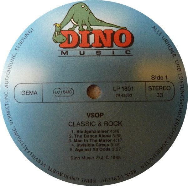 Vienna Symphonic Orchestra Project / Wiener Symphoniker Mit Gast-Star José Feliciano : Classic & Rock - Die Neue Dimension (LP, Album, RP)