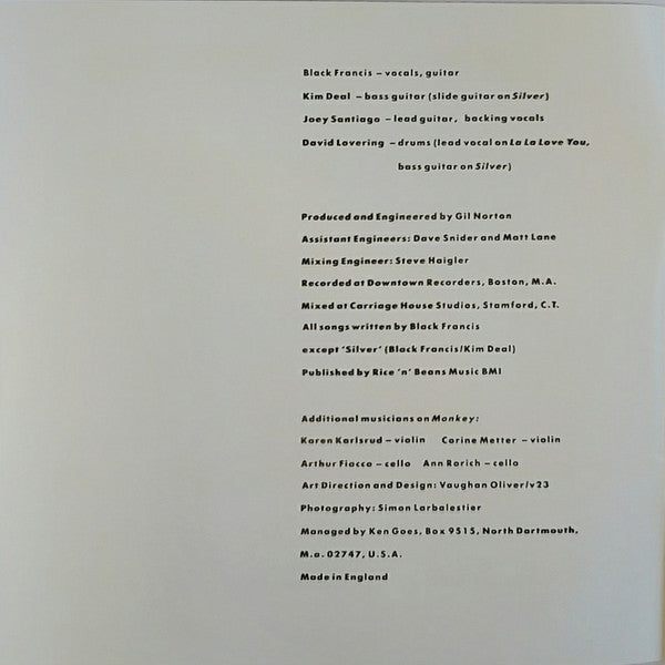 Pixies : Doolittle (CD, Album, RE)