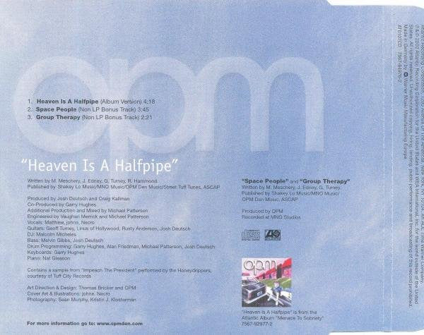OPM (2) : Heaven Is A Halfpipe (CD, Maxi)
