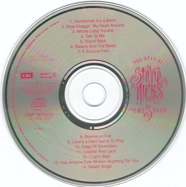 Stevie Nicks : Timespace - The  Best Of Stevie Nicks (CD, Comp)
