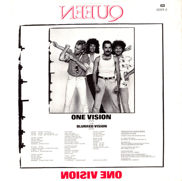 Queen : One Vision (7", Single)