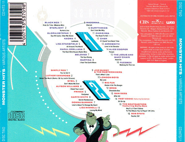 Various : Monster Hits (2xCD, Comp)