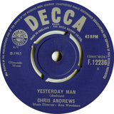 Chris Andrews (3) : Yesterday Man (7", Single)
