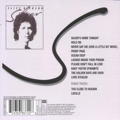 Cliff Richard : Silver (CD, Album, RE, RM)
