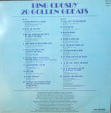 Bing Crosby : 20 Golden Greats (LP, Comp, Mono)
