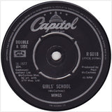 Wings (2) : Mull Of Kintyre / Girls' School (7", Single)